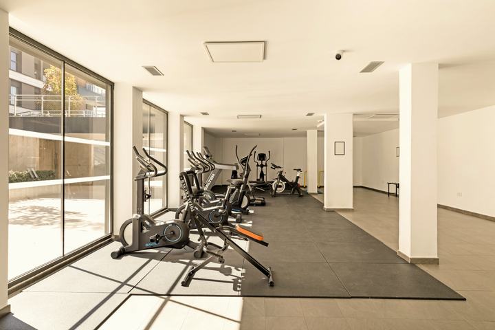 Cardio, con luz natural.